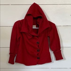 Persnickety button down sweater